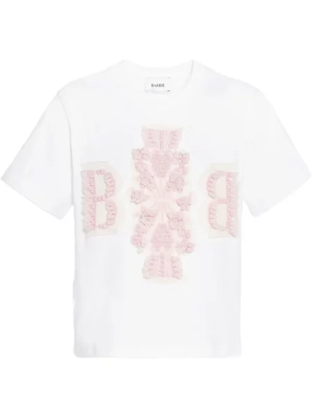 Haftowana koszulka Barrie biała