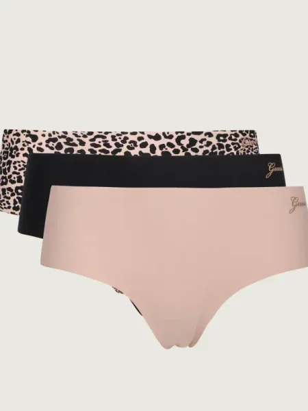 GUESS Slip ecru negru roz