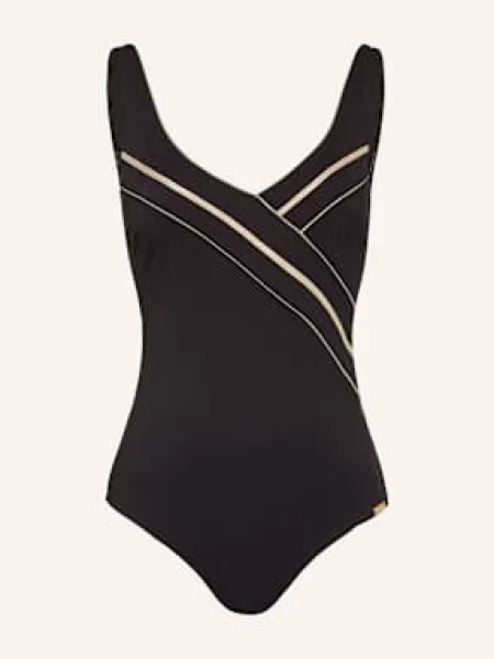 Charmline Strój Kąpielowy Modelujący Body Power schwarz czarny