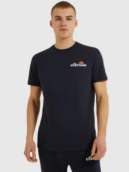 Ellesse T-Shirt Voodoo Σκούρο μπλε Regular Fit λευκό