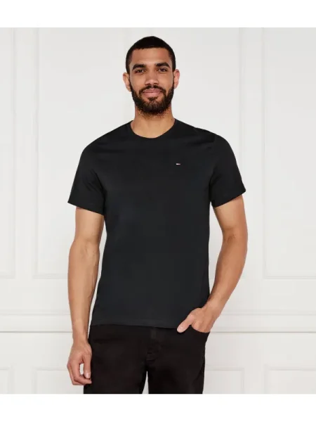 Tommy Jeans Tricou | Slim Fit negru