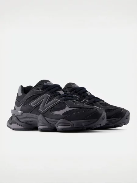 Повседневные кроссовки New Balance 990 с сеткой в сеточку черные