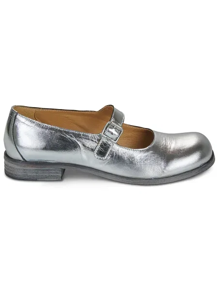 Pantofi Moma argintiu