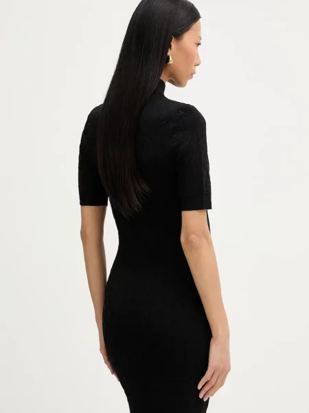 MICHAEL Michael Kors rochie mini mulată negru