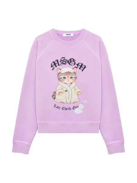 Bluza Msgm fioletowa