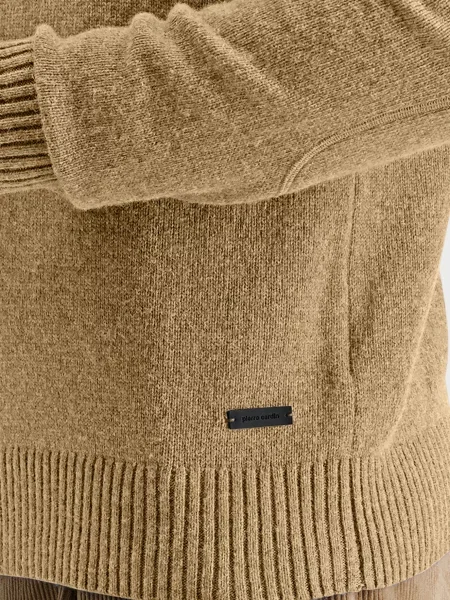 Шерстяной свитер Pierre Cardin бежевый