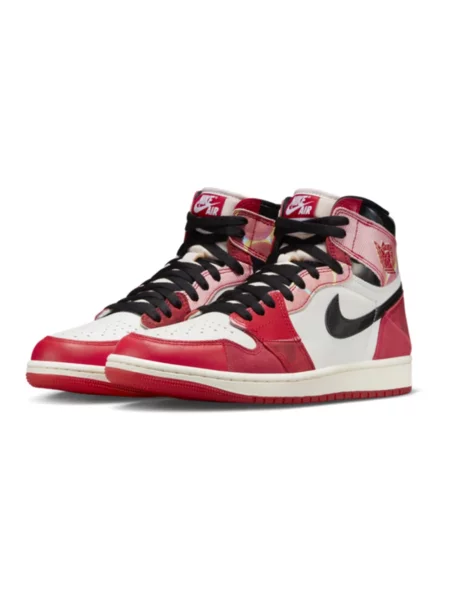 Sneakersy Jordan Air Jordan 1 skórzane czerwone