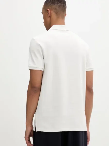 Calvin Klein póló férfi pamuttal bézs