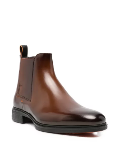 Chelsea boots Santoni hnedá