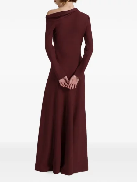 Rochie maxi Alberta Ferretti roșu