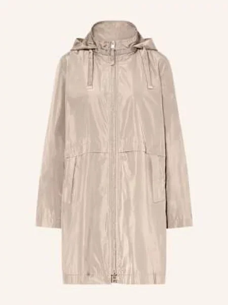 Cinque Parka Cicatinka Z Odpinanym Kapturem beige beżowa