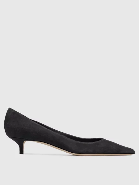 Замшевые туфли Jimmy Choo серые