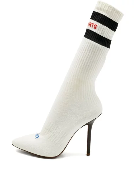 Botine Vetements alb