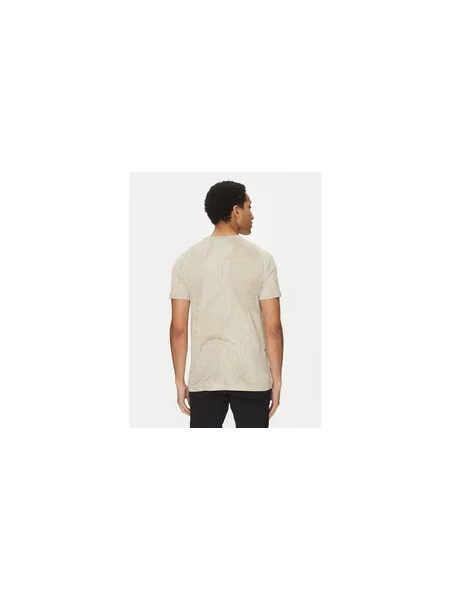 BOSS Póló Desert Active Regular Fit bézs