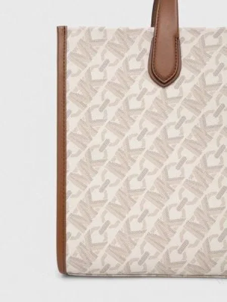Geantă shopper Michael Michael Kors bej