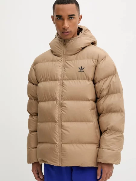 ADIDAS ORIGINALS Téli dzseki Commercial világosbarna bézs