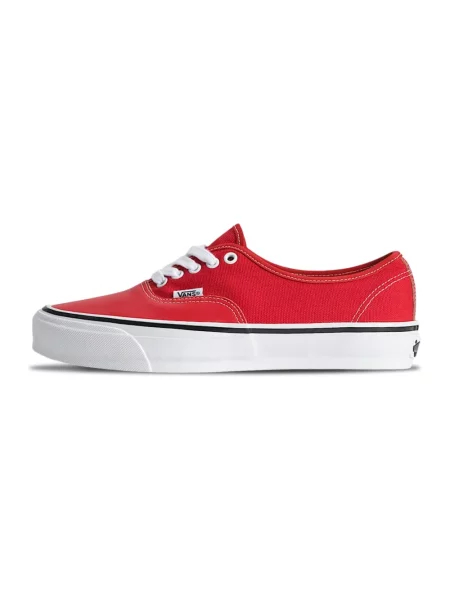 Sneakersy Vans Authentic skórzane czerwone