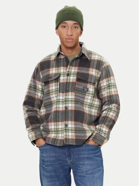 Guess Jeans Преходно яке сив