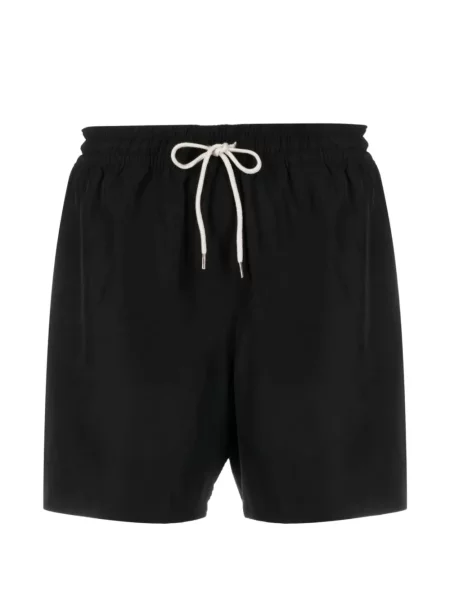 Λινό ριγέ polo Polo Ralph Lauren με κέντημα πράσινο