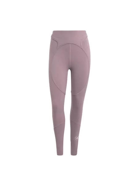Długie legginsy Adidas fioletowe