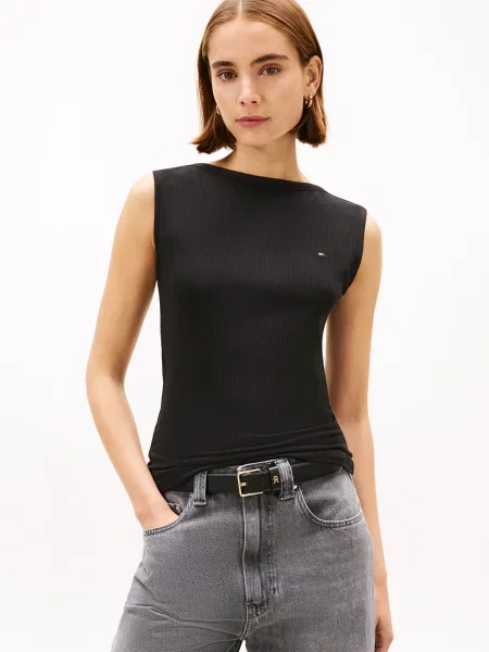 TOMMY HILFIGER Top čierna