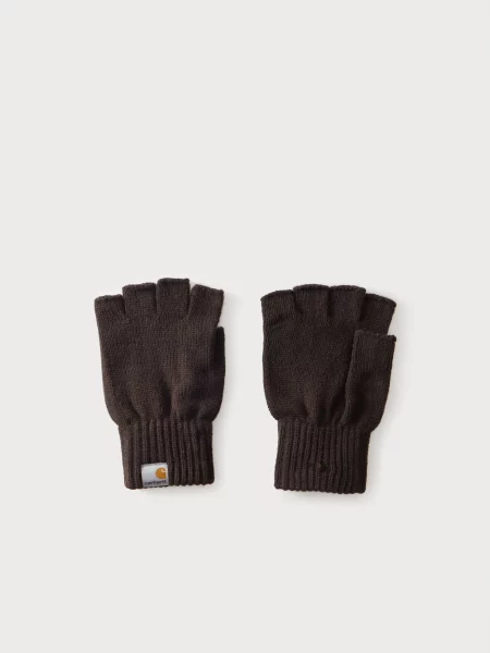 Carhartt WIP Mănuși cu degetele goale ciocolatiu