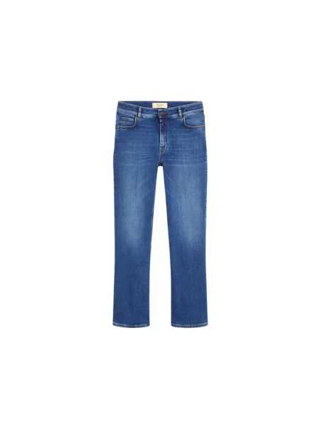 Jeansy Weekend Max Mara niebieskie