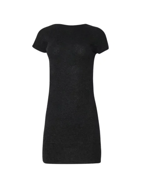 Rochie mini Christopher Esber din cașmir negru