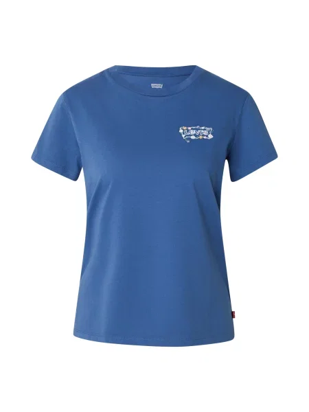 LEVI'S ® Tricou THE PERFECT fildeş / bleumarin