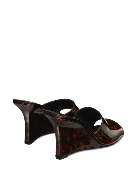 Sandale Stuart Weitzman cu pană maro