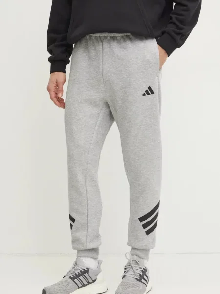 Adidas Pantaloni trening Future Icons Gri negru