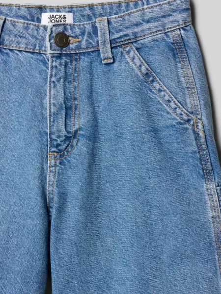 Szorty jeansowe o kroju regular fit z 5 model ‘TONY’ Jack & Jones niebieskie