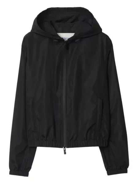 Geacă Burberry cu imagine negru