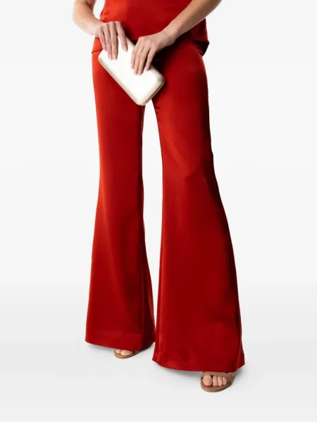 Pantaloni Galvan London din satin
