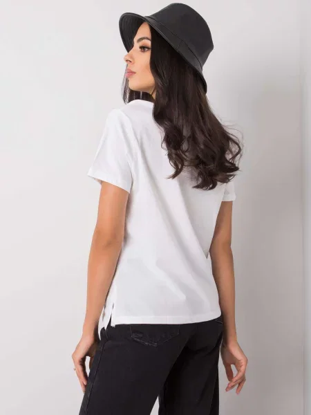 Majica Fashionhunters bela