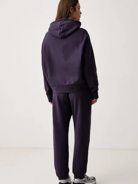 Emporio Armani melegítő szett női pamuttal lila