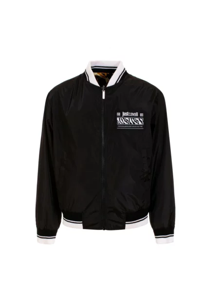 Kurtka bomber Just Cavalli czarny