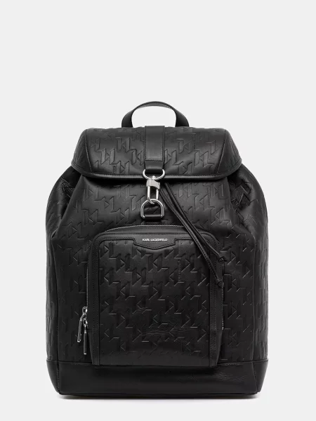 Rucsac Karl Lagerfeld din piele negru