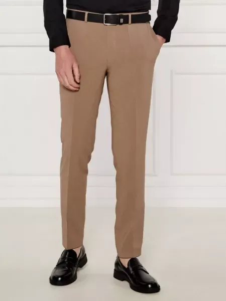 HUGO Pantaloni | Extra slim fit maro