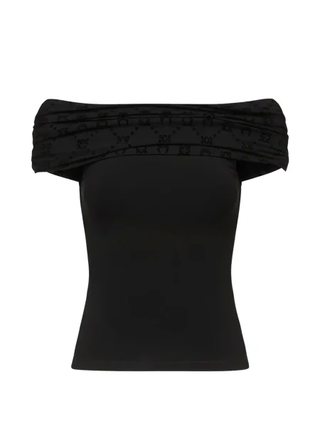 Bluză Marine Serre drapată negru