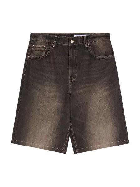 Bershka Jeans / gri închis bej
