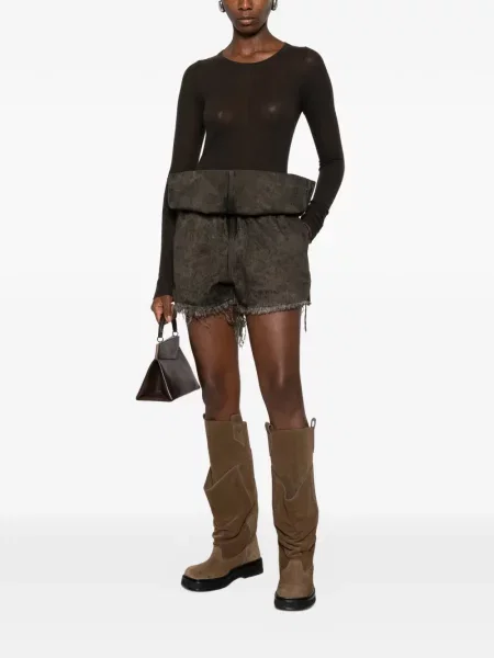 Pantaloni Rick Owens tricotate negru