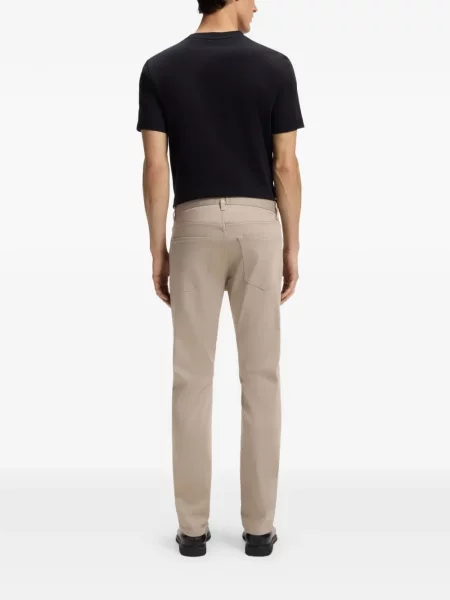 Pantaloni Boss din țesătură twill