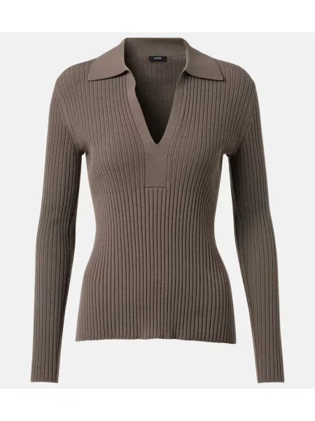 Polo Joseph de lână maro