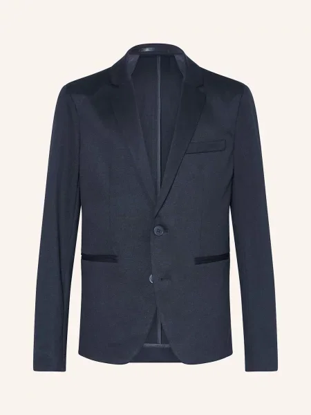 Jack&Jones Marynarka Z Dżerseju blau granatowa