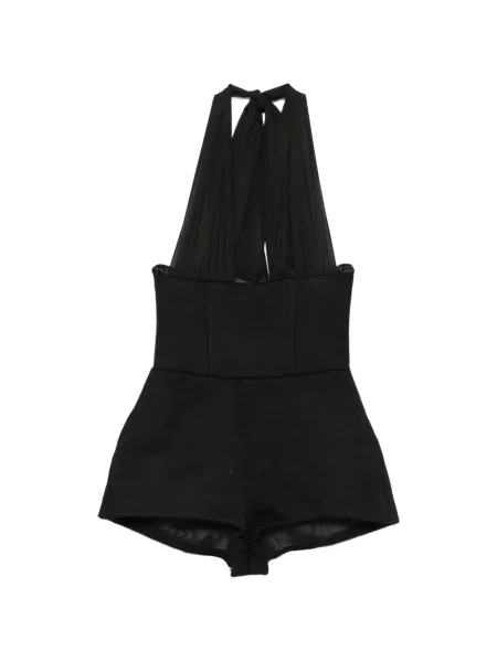 Salopetă Vestiaire D'un Oiseau Libre cu gât halter negru