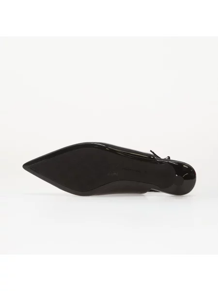Sneakers Karl Lagerfeld Jeans Pasha Ribbon Sling Black Patent Lthr EUR 37 μαύρο