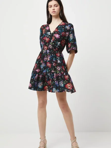 Рокля Medicine къса разкроена черно