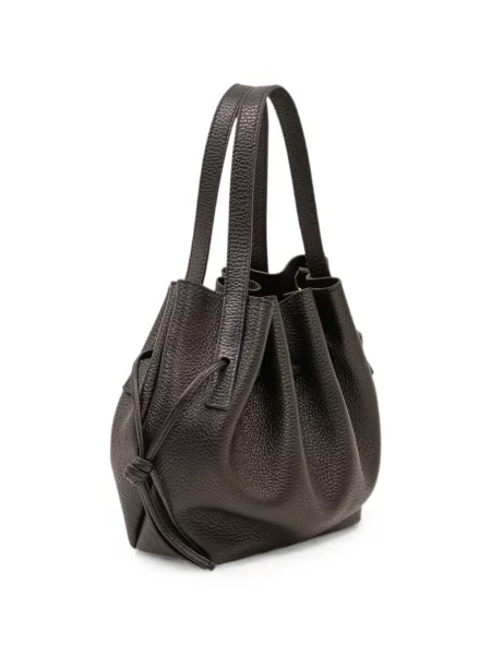 Geantă shopper Yuzefi din piele negru