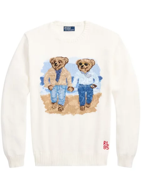 Polo majica Polo Ralph Lauren s vezom keper s melange uzorkom ružičasta